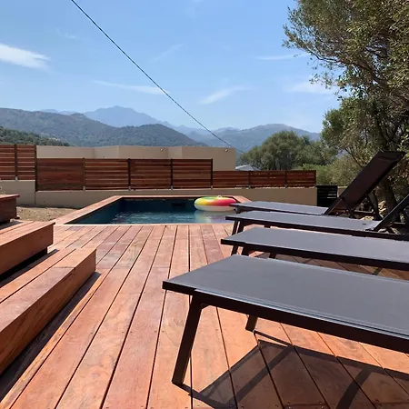 Maison Neuve Avec Piscine Et Terrasse Exterieur Villa Corbara